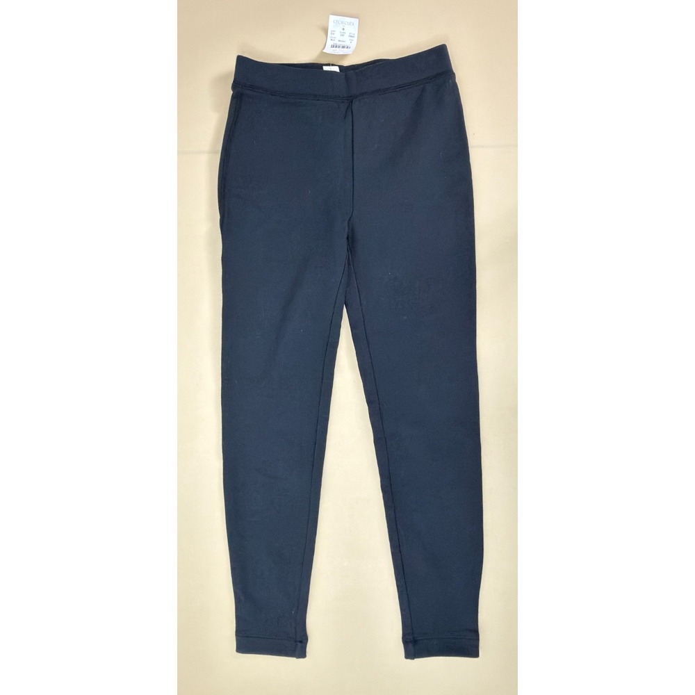 NWT Crewcuts J.Crew Girls Cozy Leggings Black Size‎ 8